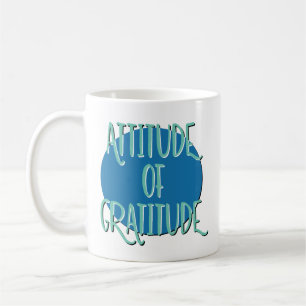 Attityd för Gatitude Recovery Slogan Kaffemugg