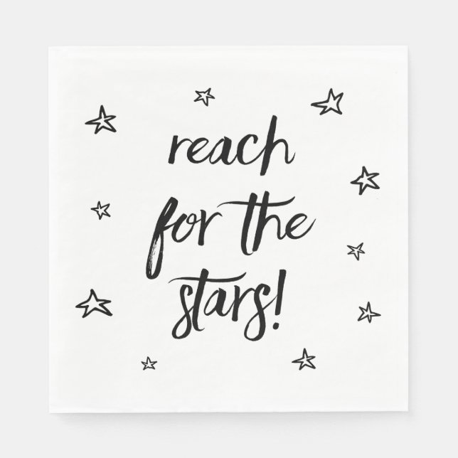 Attityd, mål, Kärlek, Dreams Motivational Quote Pappersservett (Framsidan)