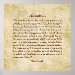 Attityd. Poster