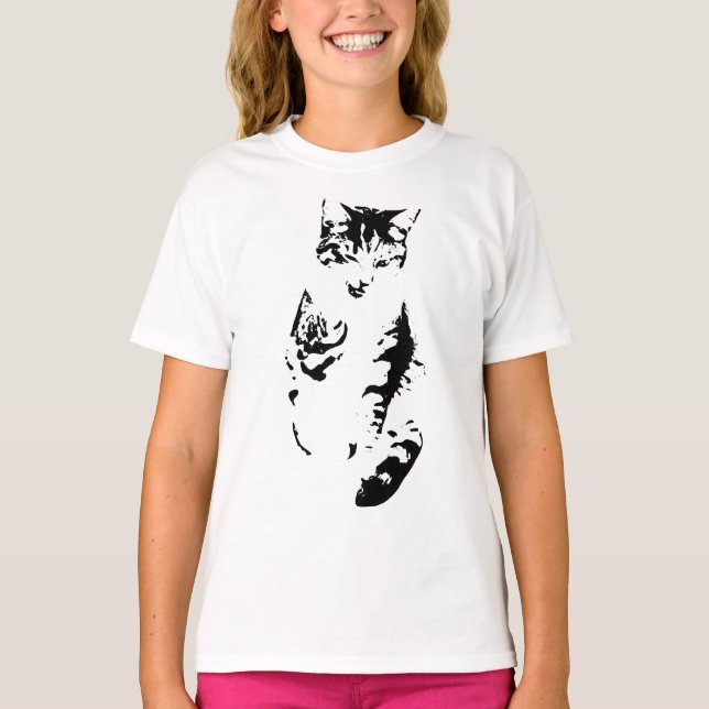 Attityd som Slickar tass T Shirt (Framsida)