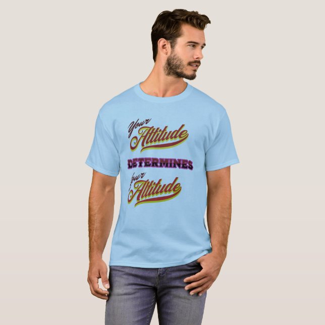 Attityd T Shirt (Hel framsida)