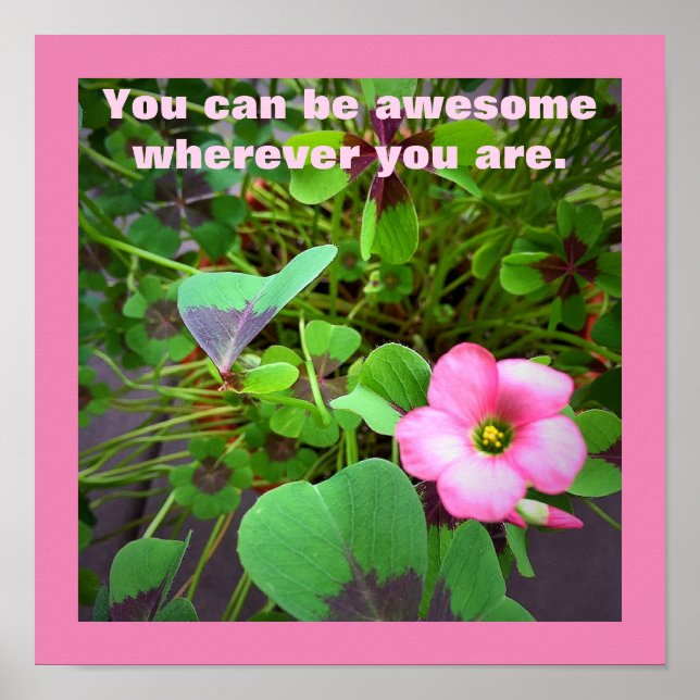 Attityden är Allt Poster (Framsidan)