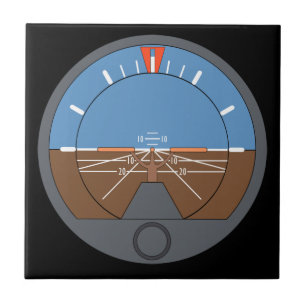 Attitydindikator Luftfartygets flyginstrument Kakelplatta