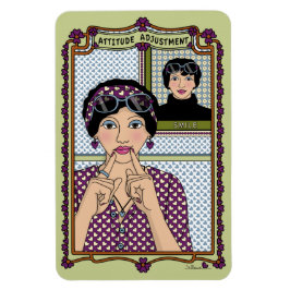 Attitydjustering_A_4x6 Kylskåp Magnet