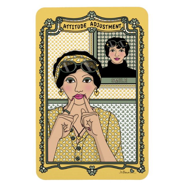 Attitydjustering_C_4x6 Kylskåp Magnet (Vertikal)