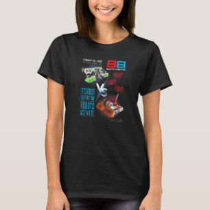 Attlebots februari 3:e huvudevenemanget Doktor Vs T Shirt