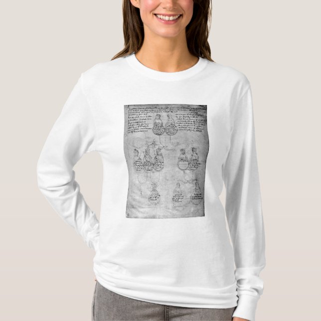 Ättlingarna av countessen Anne, c.1483 Tee Shirt (Framsida)