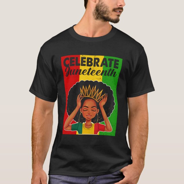 Åttonde är min Independence day-firande Junth 1 T Shirt (Framsida)