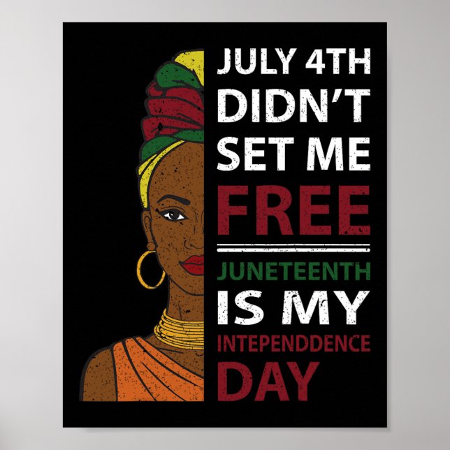 Åttonde är min Independence day Poster (Framsidan)