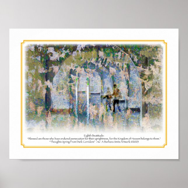 Åttonde Beatitude-Storlek 8,5 x 11 Poster (Framsidan)
