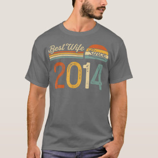 Åttonde Bröllop-årsdagen för hennes bästa fru seda T Shirt
