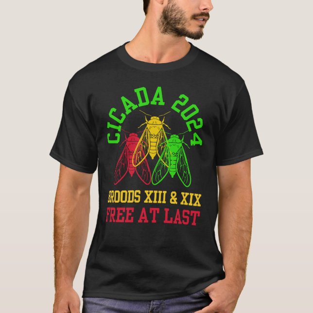 Åttonde CICADA-BROODS-fri T Shirt (Framsida)