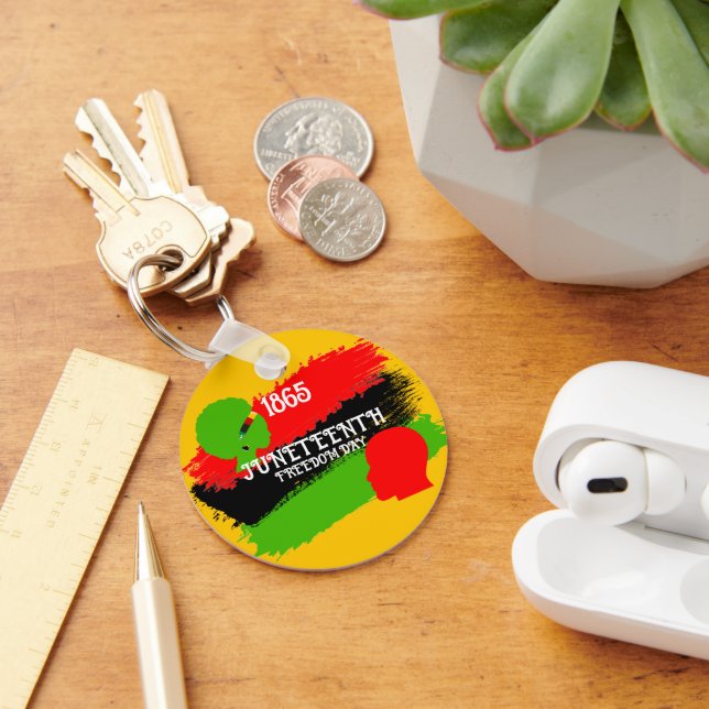 Åttonde frihetsdagen Flagga 1865 Nyckelring (Skrivbord)
