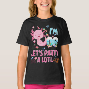 Åttonde gången jag är 8-årsjubileum för flicka Axo T Shirt