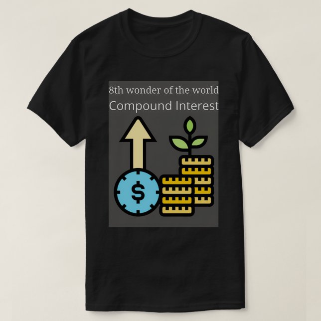 Åttonde  i det sammansatta världsintresset t shirt (Design framsida)