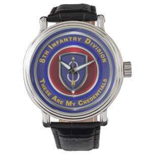 Åttonde infanteridivisionen "Pathfinder" Keepsak Armbandsur