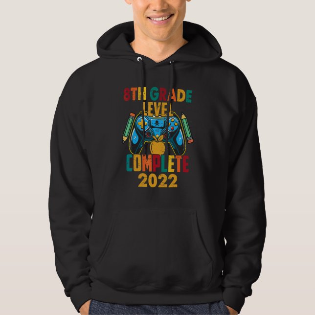 Åttonde Klass-nivån - fullständig 2022-videospelsk Hoodie (Framsida)
