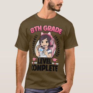 Åttonde Klass-nivån fullständig Studenten 2022 Ani T Shirt