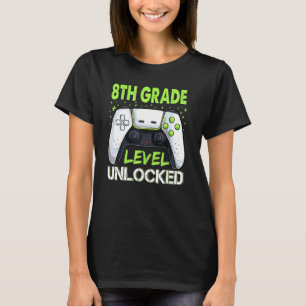 Åttonde Klass-nivån olåst Back to school Ga T Shirt