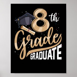Åttonde Klass-Student-klass 2022 Studenten-högre b Poster