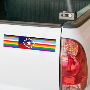Åttonde Pridets HBT-tider Bildekal