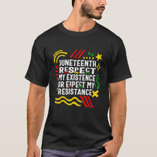 Åttonde respektera min existens eller förvänta mig t shirt