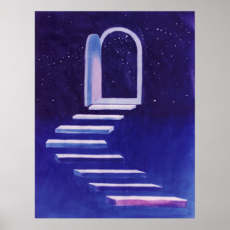 Åttonde Väg och dörren Poster