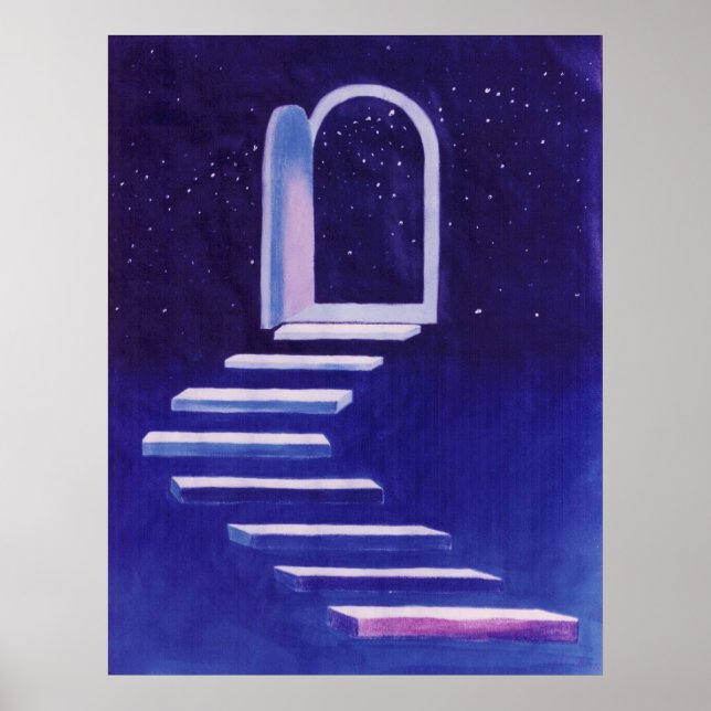 Åttonde Väg och dörren Poster (Framsidan)