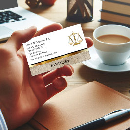 Attorney Affärskorts Visitkort