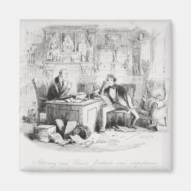 Attorney and Client, styrka och otålighet Magnet (Framsidan)