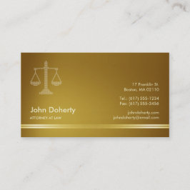 ATTORNEY AT LAG | Elegant Visitkort