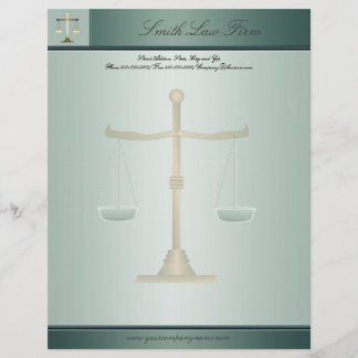 Attorney Business Letterhead Brevhuvud