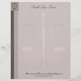 Attorney Business Letterhead Brevhuvud