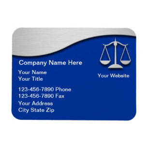 Attorney Business Magnets Flexible Magnet
