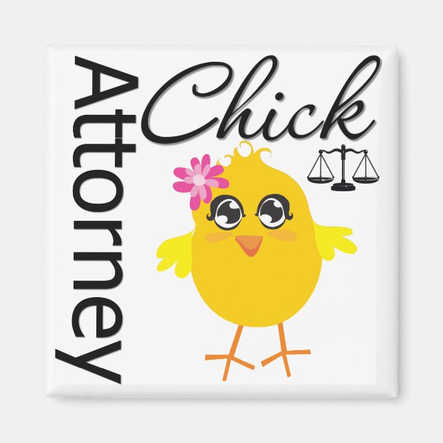 Attorney Chick v1 Magnet (Framsidan)