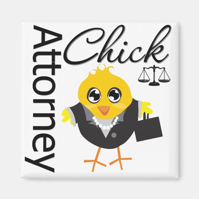 Attorney Chick v2 Magnet (Framsidan)