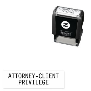 Attorney-Client Privilege Self-Inking Frimärke Självfärgande Stämpel