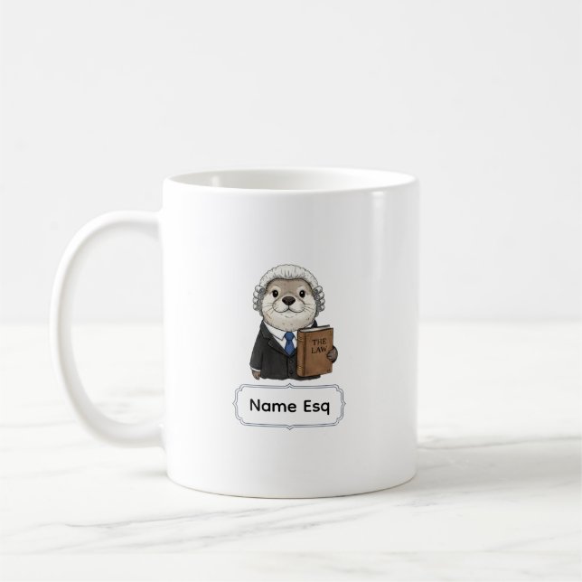 Attorney Graduation Name Mug Kaffemugg (Vänster)