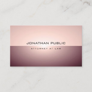 Attorney Lawyer Template Law Office Modern Elegant Visitkort