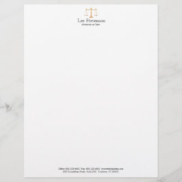 Attorney Letterhead Brevhuvud