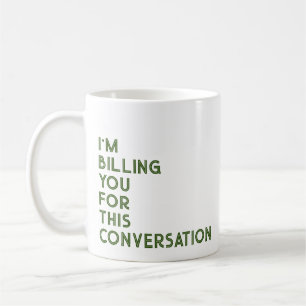 Attorney Office Gift Funny Sayed grönt Kaffemugg