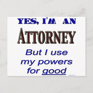 Attorney Powers for Bra Sendering Vykort