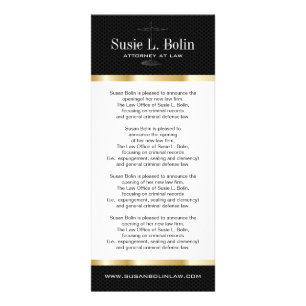 Attorney Rack Card Reklamkort