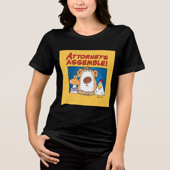ATTORNEYS ASSEMBLE Sandra Boynton T-Shirt (Framsida)