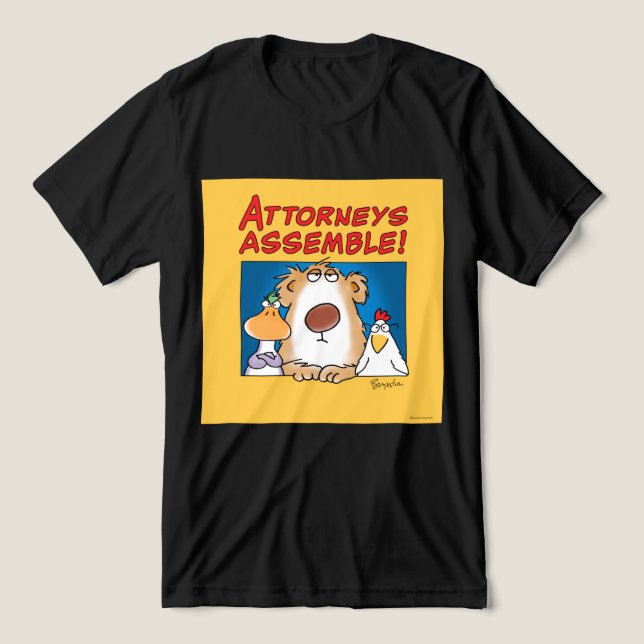 ATTORNEYS ASSEMBLE Sandra Boynton T Shirt (Design Framsida)