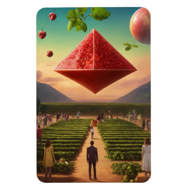 Attraktion i varje pixel: Anpassade Magnetic Magnet (Vertikal)