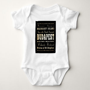 Attraktioner och berömd ställen av Budapest, T-shirt