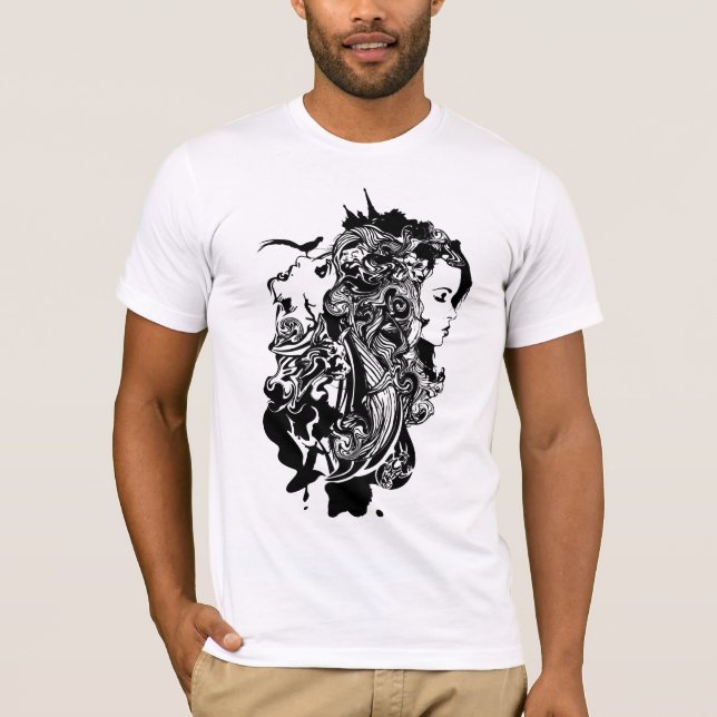 Attraktionuppmärksamhet T-shirt (Framsida)