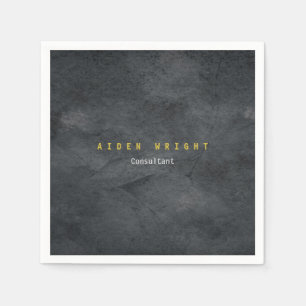 Attraktiv Grått Guld Färg Modern minimalist Pappersservett