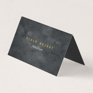 Attraktiv Grått Guld Färg Modern minimalist Visitkort